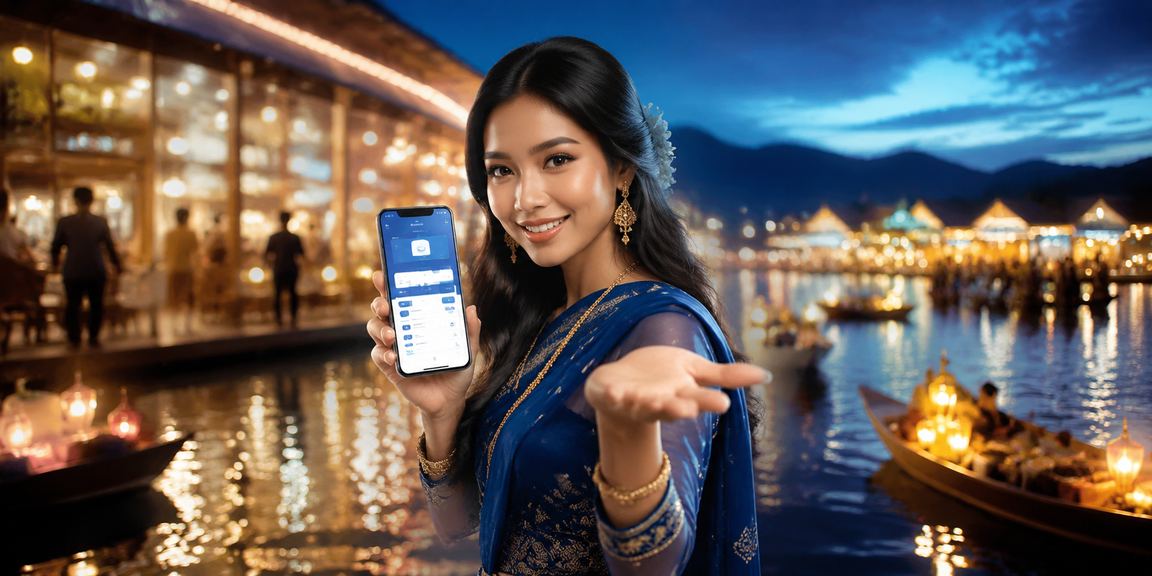 Inle ကန်စွန်းတွင် မြန်မာထီလောင်းဖုန်း အသုံးပြုသူ